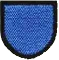 Gradabzeichen Gefährte blaues Gradabzeichen Pfadfinder Gefährte